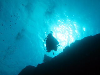  青の洞窟体験ダイビング④