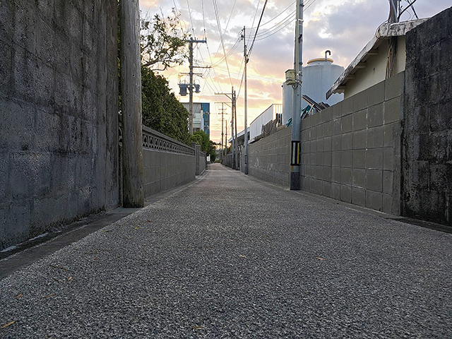 阿嘉島の路地