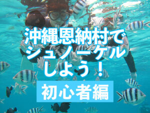 初心者でも安心沖縄恩納村でシュノーケル