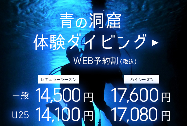 青の洞窟体験ダイビング